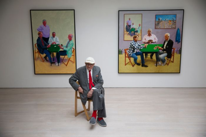 Britain Hockney Exhibition