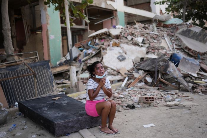 APTOPIX Venezuela Earthquake