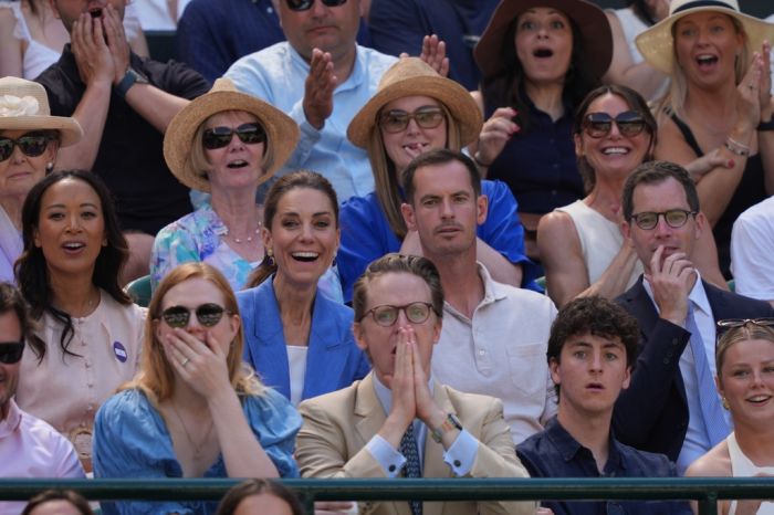 Kate Princess of Wales; Andy Murray