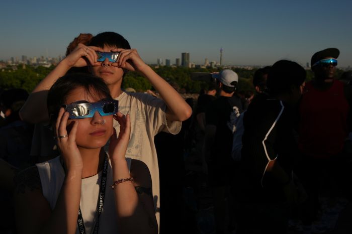 Britain Solar Eclipse