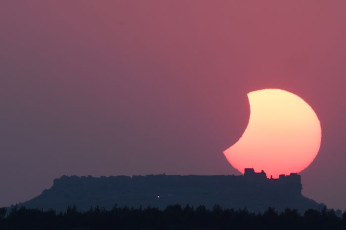 Spain Solar Eclipse