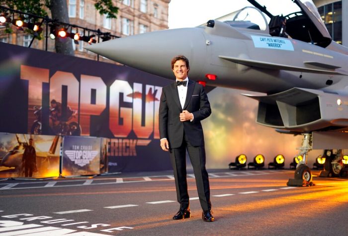 Britain Top Gun Maverick Premiere