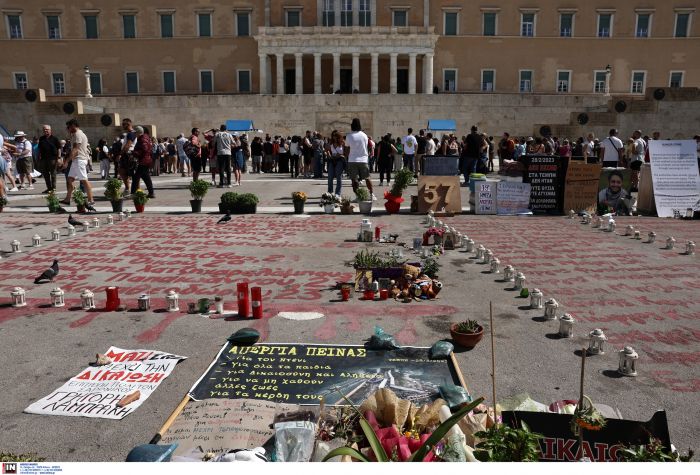 ΣΥΝΕΧΙΖΕΙ ΓΙΑ 19η ΜΕΡΑ ΤΗΝ ΑΠΕΡΓΙΑ ΠΕΙΝΑΣ Ο ΠΑΤΕΡΑΣ ΤΟΥ ΘΥΜΑΤΟΣ ΤΩΝ ΤΕΜΠΩΝ ΝΤΕΝΙ ΡΟΥΤΣΙ ΣΤΟ ΣΥΝΤΑΓΜΑ