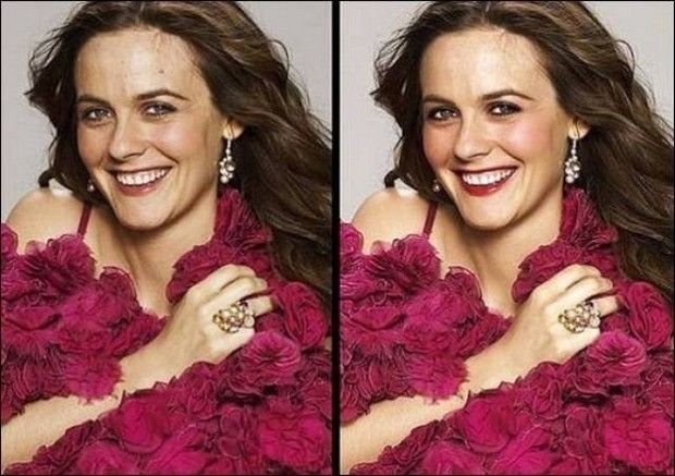 Πώς το photoshop μπορεί να γελοιοποιήσει ένα σταρ!