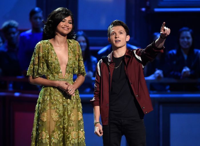 Zendaya,Tom Holland