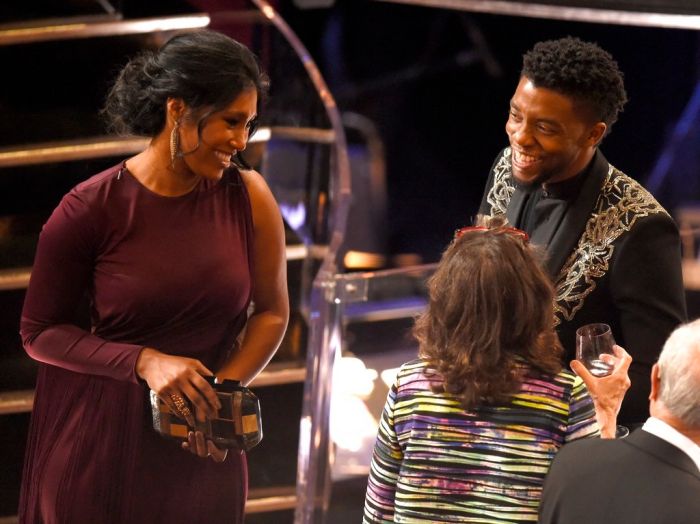 Taylor Simone Ledward,Chadwick Boseman