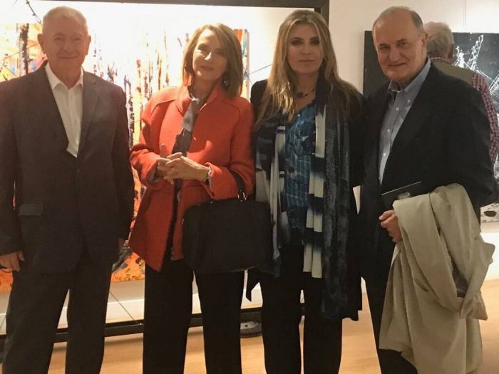 Εγκαινιάστηκε η έκθεση της Μίνας Παπαθεοδώρου Βαλυράκη και της Yumi Hogan