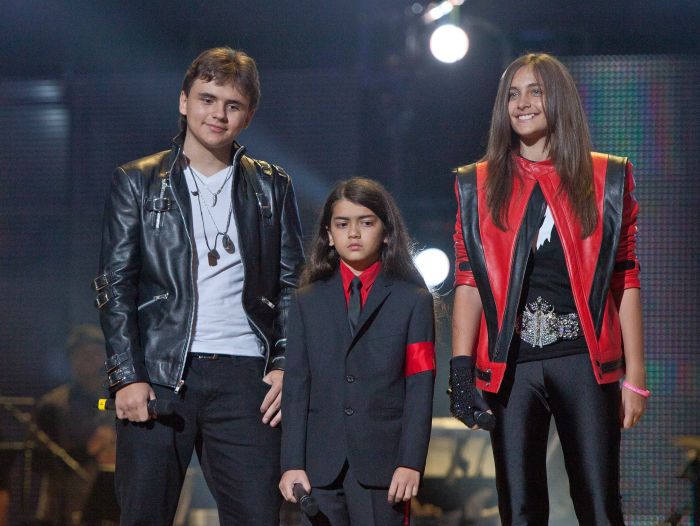 Prince Jackson, Prince Michael II 'Blanket' Jackson, Paris Jackson