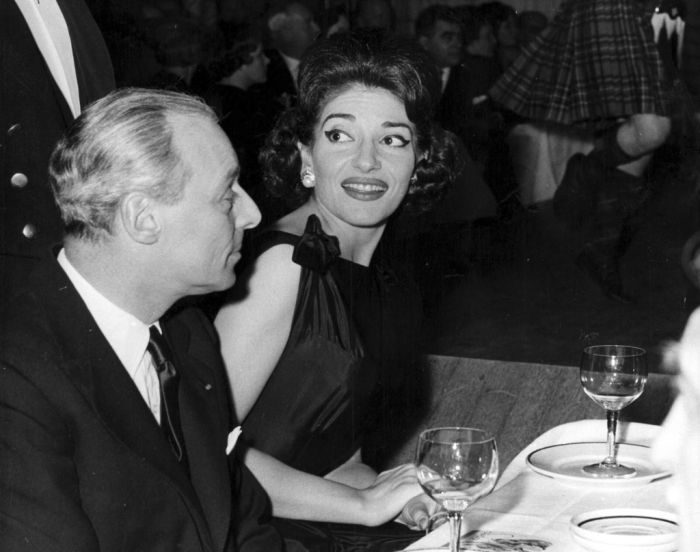 GUY DE ROTCHILD,MARIA CALLAS