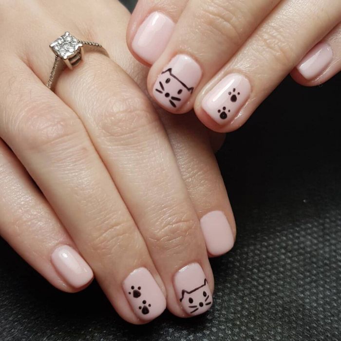 Είσαι cat lover; Αυτά είναι τα πιο χαριτωμένα nail art που θα δεις σήμερα!