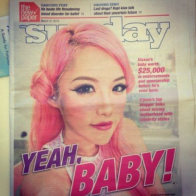 Xiaxue: Η πιο διάσημη blogger γέννησε αψεγάδιαστη και χαμογελαστή on-line