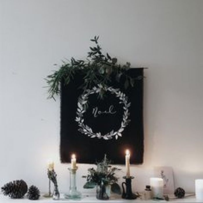 5 ιδέες για να εντάξεις το μαυροπίνακα στη Χριστουγεννιάτικη διακόσμηση του σπιτιού σου