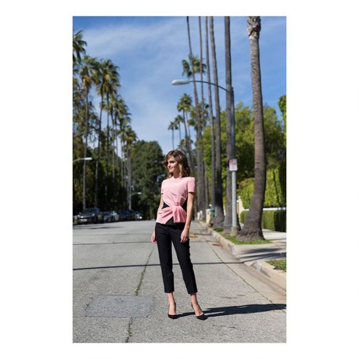 Με Oscar de la Renta στο Λος Άντζελες.