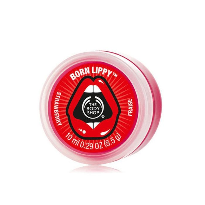 The Body Shop, Born Lippy Pot Lip Balm Strawberry
