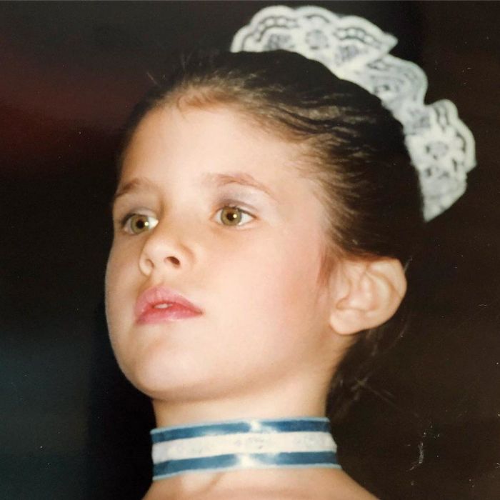 Αγνώριστη η Ευαγγελία Αραβανή σε αυτήν τη φωτογραφία 