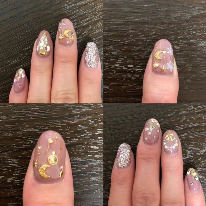 Χριστουγεννιάτικα σχέδια σε nude αποχρώσεις! 
Πηγή φωτογραφίας Instagram username: @myu_jasmine