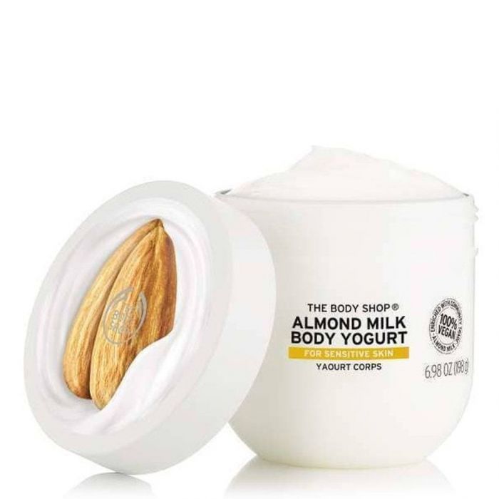 Ενυδατικό γιαούρτι σώματος, The Body Shop, Almond Milk Body Yogurt