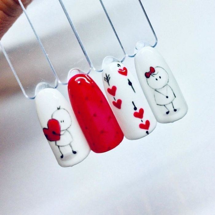 Τα πιο τέλεια νύχια για του Αγίου Βαλεντίνου 