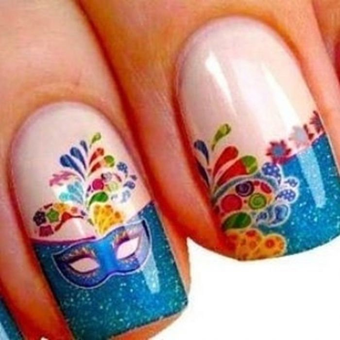Φτιάξε μόνη σου το πιο εντυπωσιακό nail art για το καρναβάλι 