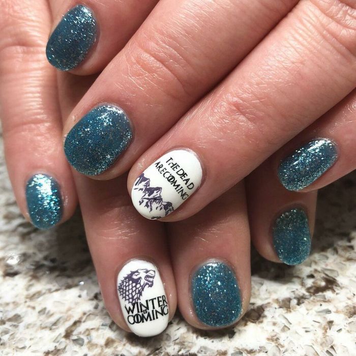 Δες 15 nail art με έμπνευση από το GoT γιατί... Η πρεμιέρα is coming