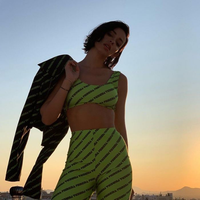 Η Ελένη Φουρέιρα απολαμβάνει κάθε στιγμή των διακοπών της. 