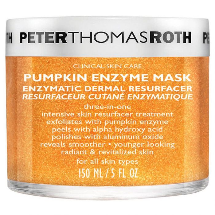 PETER THOMAS ROTH, PUMPKIN ENZYME MASK. Με ένζυμα κολοκύθας που απολεπίζουν, λειαίνουν και αναδεικνύουν τη νεανικότητα και τη λάμψη της επιδερμίδας.