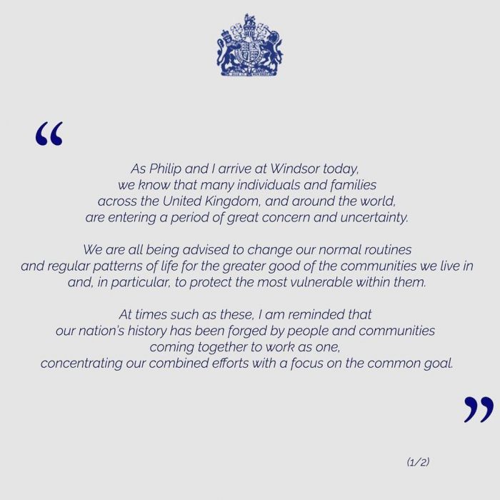 Η βασίλισσα διαψεύδει τις μακάβριες φήμες για τον Φίλιππο και στέλνει ιστορικό μήνυμα για τον Covid