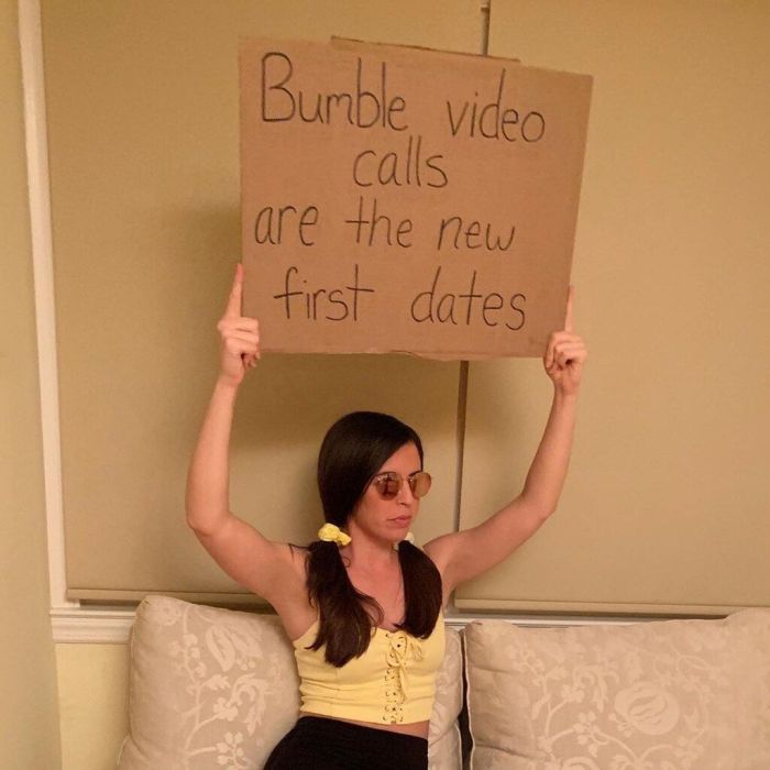 Οι βίντεο κλήσεις της εφαρμογής Bumble είναι τα νέα πρώτα ραντεβού.
