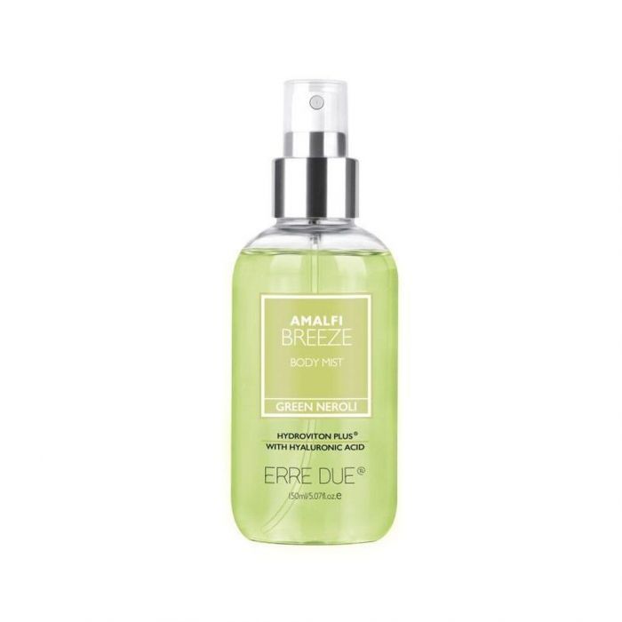 ERRE DUE, BODY MIST AMALFI BREEZE. Αναζωογονητικό άρωμα εμπνευσμένο από τα εσπεριδοειδή της Ιταλικής Ριβιέρας με ζωηρές νότες από περγαμόντο, neroli, πράσινο τσάι και αέρινο musk. 7,70€ 