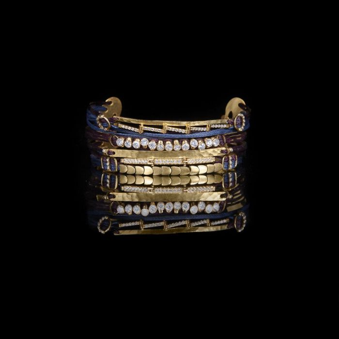 SILVER 925 GOLD PLATED BRACELET 