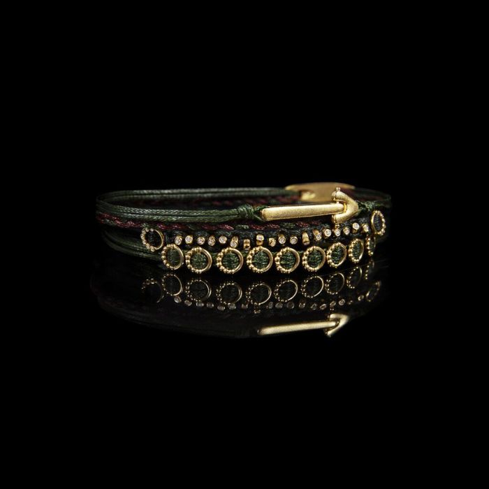 SILVER 925 GOLD PLATED BRACELET