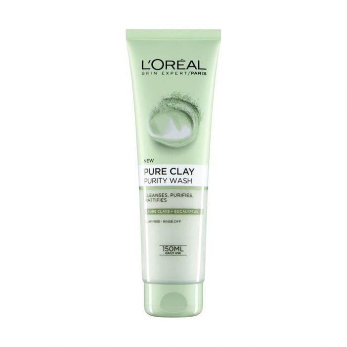 L’ORÉAL PARIS, PURE CLAY PURITY WASH GEL ΚΑΘΑΡΙΣΜΟΥ ΓΙΑ ΜΑΤ ΑΠΟΤΕΛΕΣΜΑ