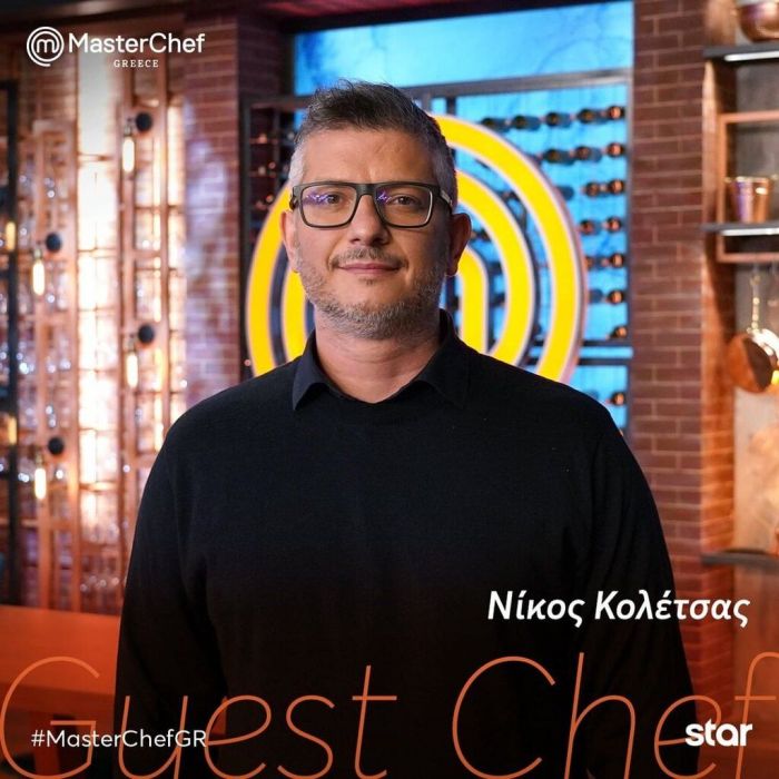 Υποδεχτήκαμε στην κουζίνα του MasterChef τον pastry chef Νίκο Κολέτσα!