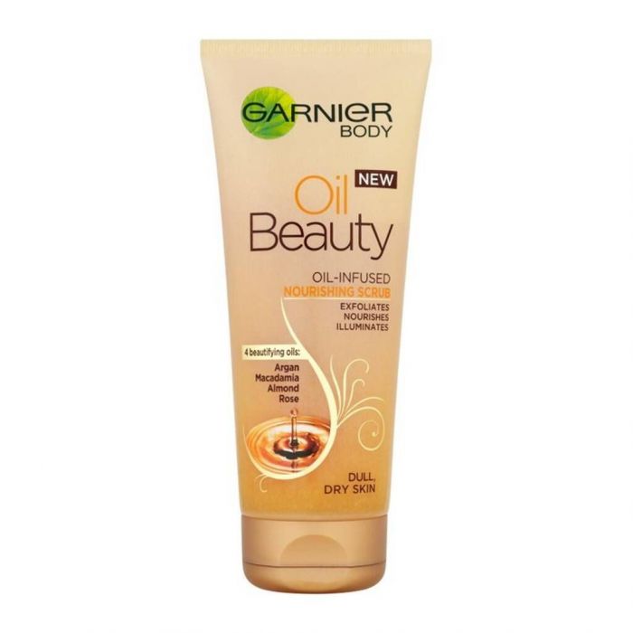 GARNIER, OIL BEAUTY SCRUB