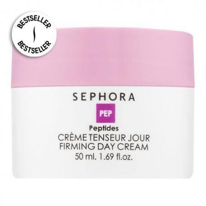 SEPHORA COLLECTION, FIRMING DAY CREAM: Κρέμα ημέρας με πεπτίδια, που χαρίζει σφριγηλότητα στην επιδερμίδα. 