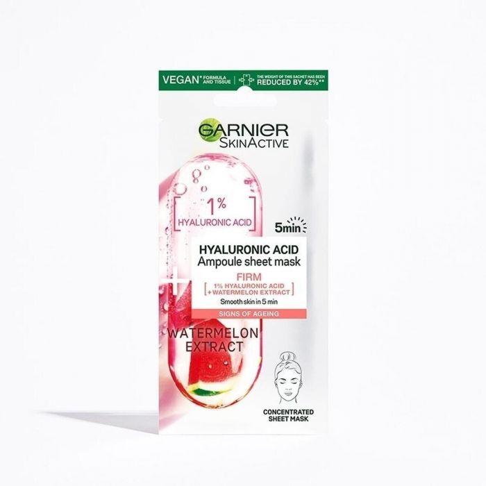 GARNIER, HYALURONIC&WATERMELON MASK