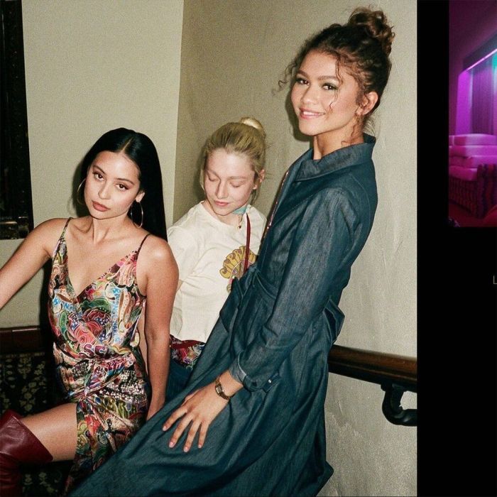 Οι τρεις πρωταγωνίστριες @euphoria