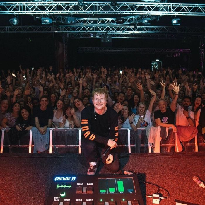 Ο Ed Sheeran σε συναυλία @teddysphotos