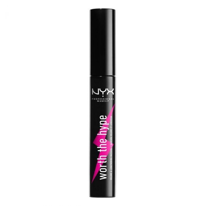 NYX PROFESSIONAL MAKEUP, WORTH THE HYPE VOLUMIZING & LENGTHENING MASCARA, ΑΠΟΧΡΩΣΗ BLACK