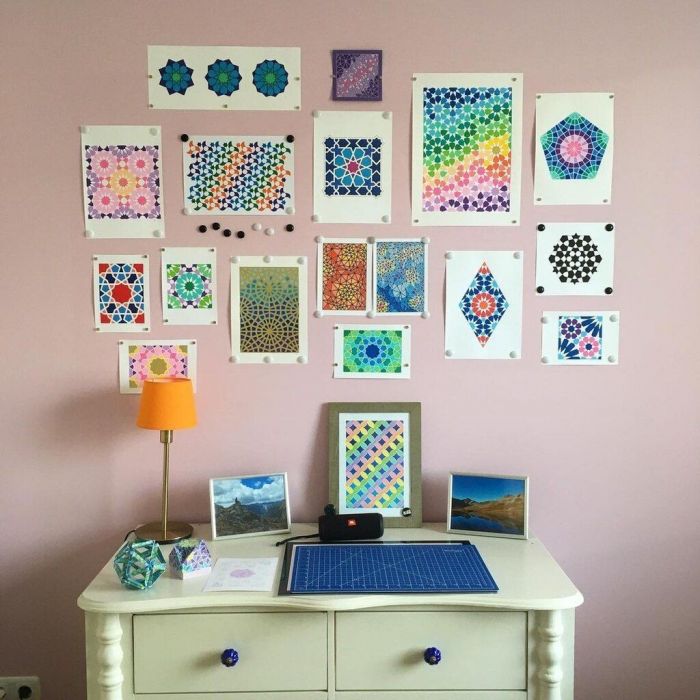 Κρέμασε φωτογραφίες και inspirational quotes στον τοίχο @avdsterren