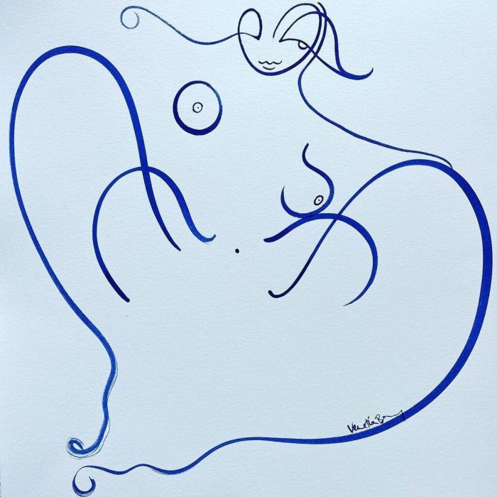 Καμπύλες στην Τέχνη: Επειδή είναι θηλυκές, θα κάνουν έναν χώρο πιο cozy και ασφαλή @venetiaberry