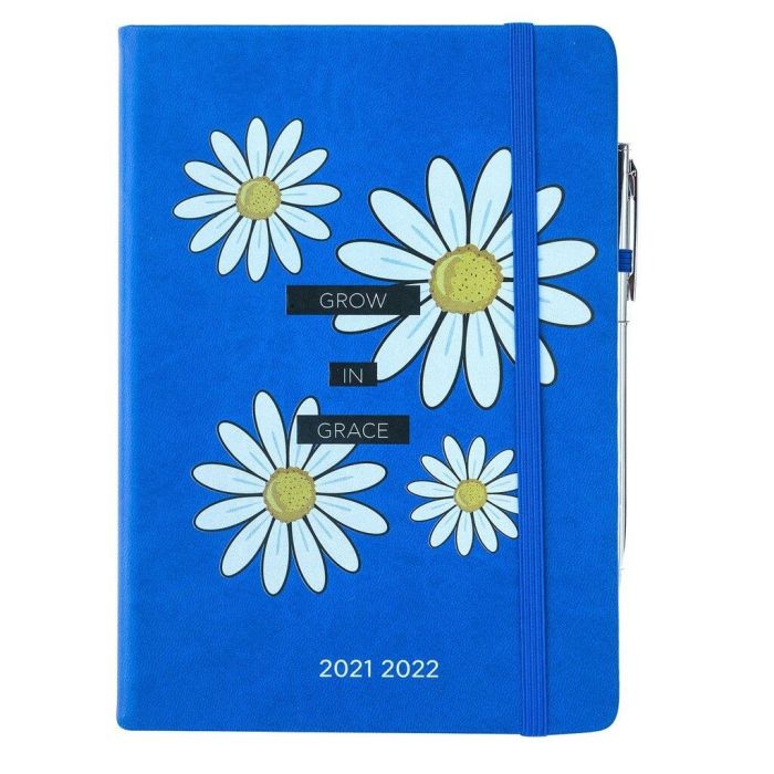 Sentio 2021-2022 Ακαδημαϊκό Ημερολόγιο Daisy 13x20cm, plaisio.gr
