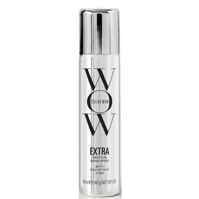 COLOR WOW, EXTRA SHINE SPRAY. Ένα εξαιρετικά ανάλαφρο mist φινιρίσματος που δεν λαδώνει τα μαλλιά και προσφέρει άμεσα έντονη, εκθαμβωτική λάμψη!