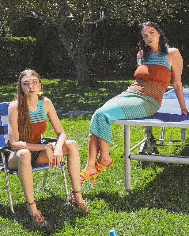 Πολύχρωμα πλεκτά φορέματα @tanyataylor