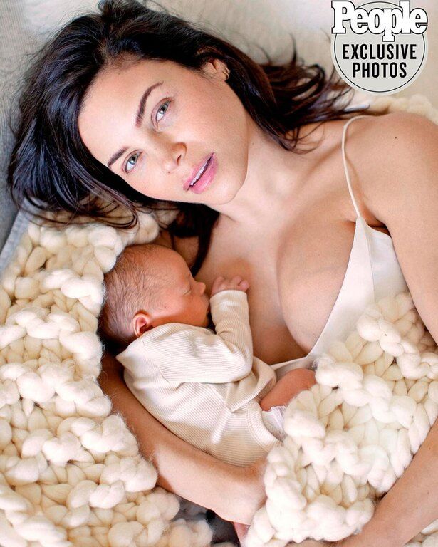 Η Jenna Dewan με τον νεογέννητο γιο της