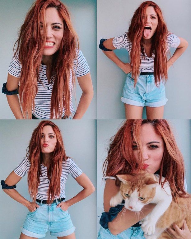 Ακολούθησαν τα μακριά copper hair μαλλιά 