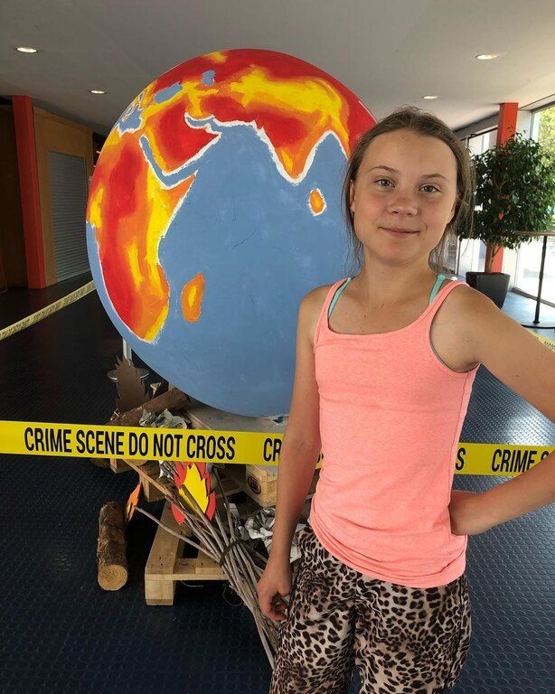 «Αλλά είχα και κάτι που τα παιδιά αυτής της γενιάς δεν έχουν: την ευκαιρία να φανταστώ ένα μέλλον που δεν θα επισκιάζεται από την προοπτική μιας κλιματικής κρίσης».