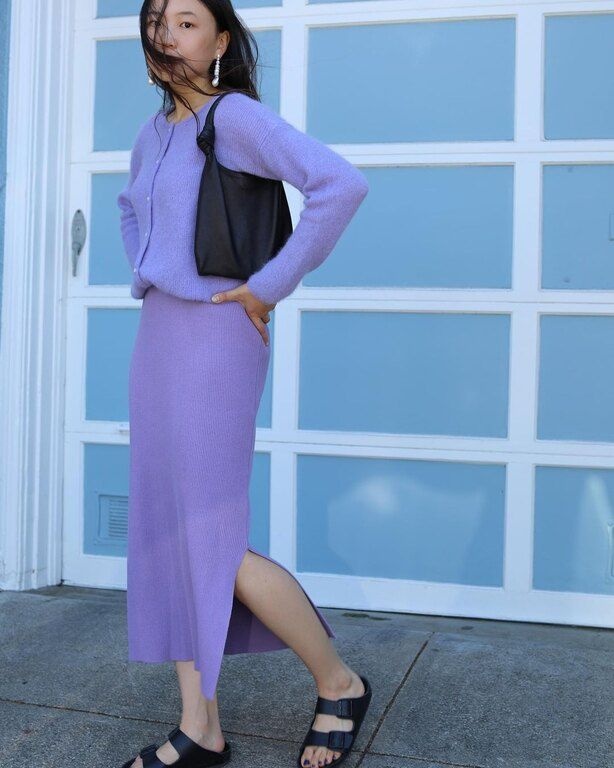 Συνδύασε ξεχωριστά κομμάτια στην ίδια απόχρωση @thestylesynapse