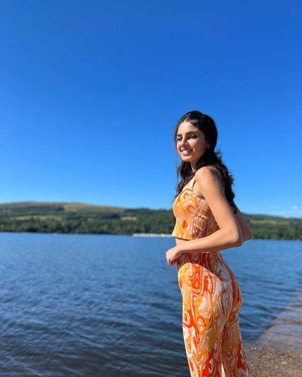 Η Ιφιγένεια Τζόλα ταξίδεψε στη Σκωτία.