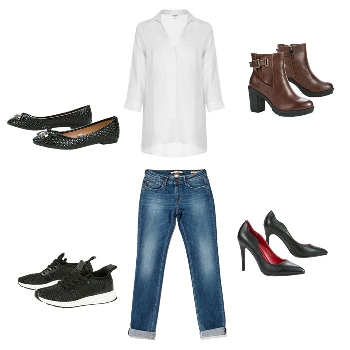 Λευκό πουκάμισο & τζιν παντελόνι: Δοκίμασε το look με 10 διαφορετικούς τρόπους!